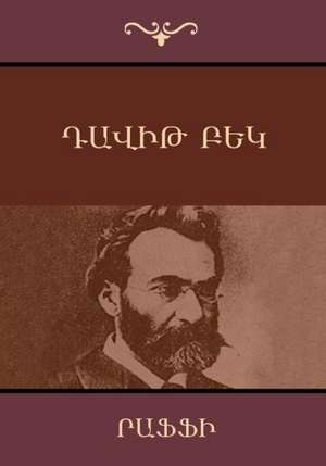 Davit Bek (Armenian Edition) de Raffi (Hagop Melik-Hagopian)