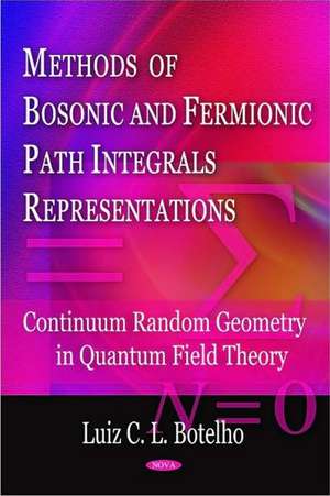 Methods of Bosonic & Fermionic Path Integrals Representations: Continuum Random Geometry in Quantum Field Theory de Luiz C L Botelho