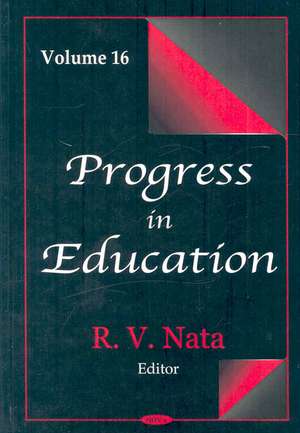 Progress in Education de R. V. Nata