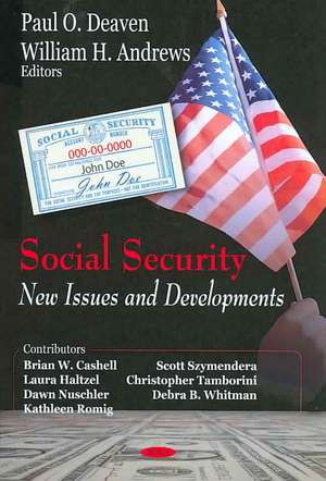 Social Security de Paul O. Deaven