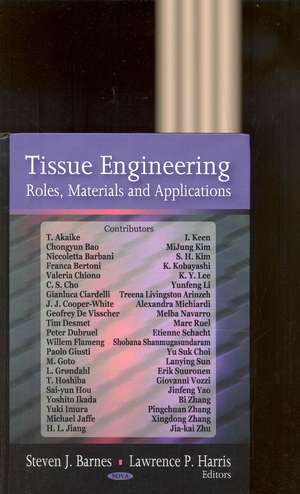 Tissue Engineering de Steven J. Barnes