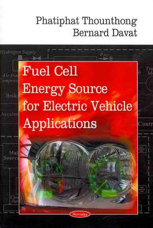 A Fuel Cell Power Source for Electric Vehicle Applications de Phatiphat Thounthong