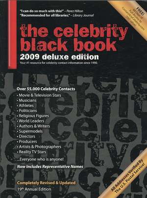 The Celebrity Black Book 2009 de Jordan McAuley