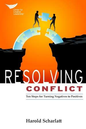 Resolving Conflict de Harold Scharlatt