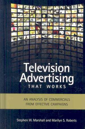 Television Advertising That Works: An Analysis of Commercials from Effective Campaigns de Stephen W. Marshall