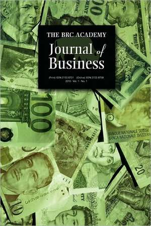 The Brc Academy Journal of Business de Res Business Research Consortium of Wny