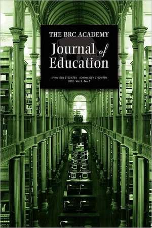 The Brc Academy Journal of Education de Brc Western New York