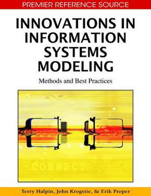 Innovations in Information Systems Modeling de Terry Halpin