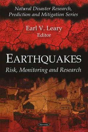 Earthquakes de Earl V. Leary