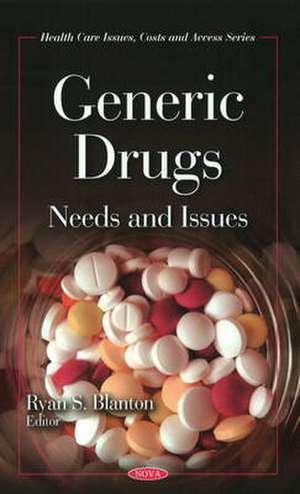 Generic Drugs de Ryan S. Blanton