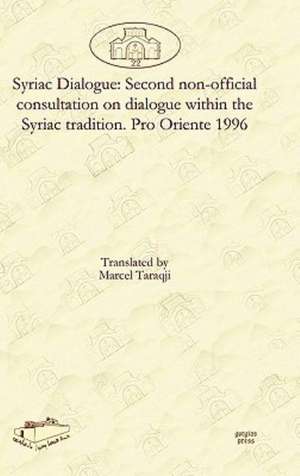 Syriac Dialogue de Marcel Taraqji