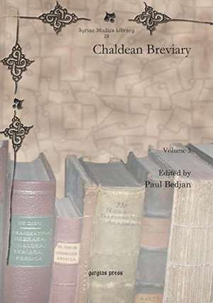 Chaldean Breviary (Vol 3)