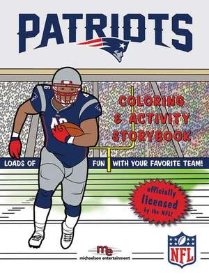 New England Patriots Coloring & Activity Storybook de Brad M. Epstein