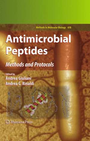 Antimicrobial Peptides: Methods and Protocols de Andrea Giuliani