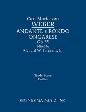 Andante e rondo ongarese, Op.35 de Carl Maria Von Weber