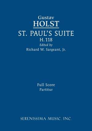 St. Paul's Suite, H.118 de Gustav Holst