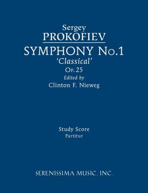Symphony No.1, Op.25 'Classical' de Sergey Prokofiev