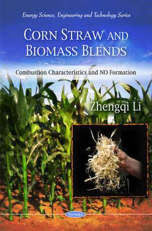 Corn Straw and Biomass Blends de Zhengqi Li