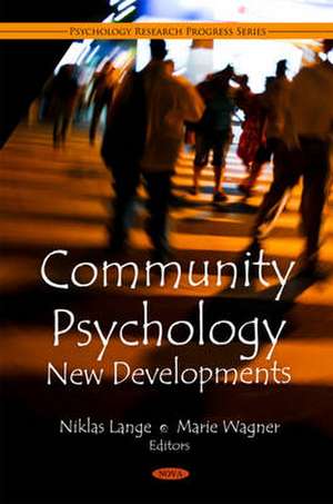 Community Psychology de Niklas Lange