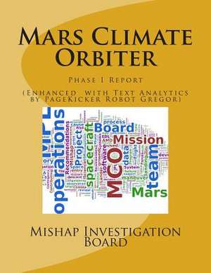 Mars Climate Orbiter: Phase I Report de Mishap Investigation Board