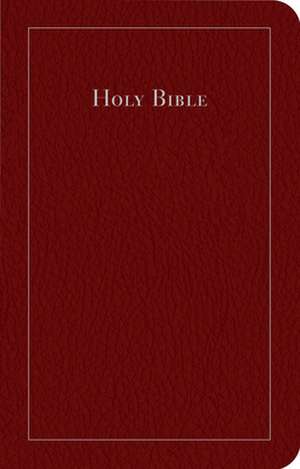 Ceb Common English Bible Thinline, Bonded Leather Burgundy