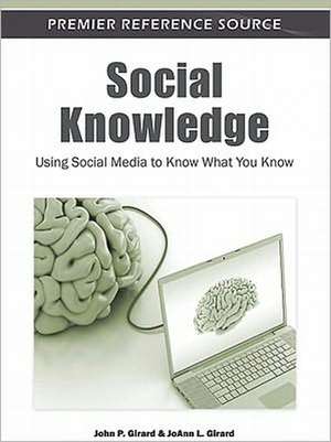 Social Knowledge de Joann L. Girard