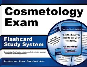 Cosmetology Exam Flashcard Study System de Mometrix Cosmetology Certification Test Team