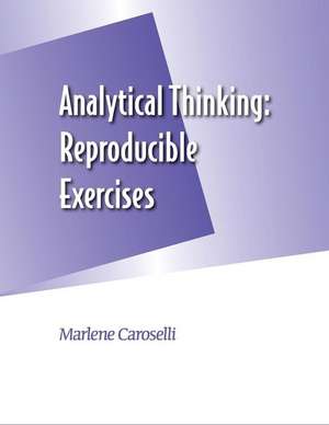 Analytical Thinking de Marlene Caroselli