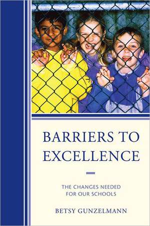 Barriers to Excellence de Betsy Gunzelmann