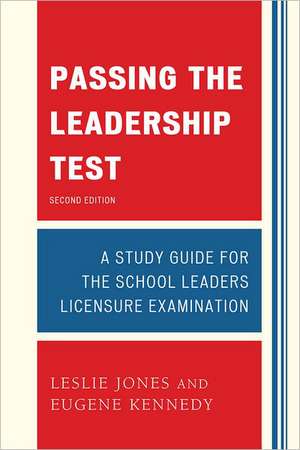 Passing the Leadership Test de Eugene Kennedy