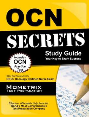 Ocn Exam Secrets Study Guide de Mometrix Nursing Certification Test Team