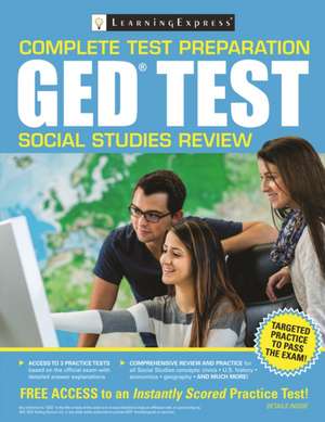 GED Test Social Studies Review de Learning Express