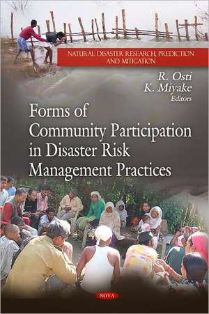 Forms of Community Participation in Disaster Risk Management Practices de R. Osti