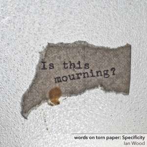 words on torn paper de Ian Wood