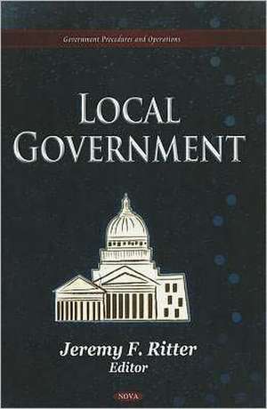 Local Government de Jeremy F. Ritter