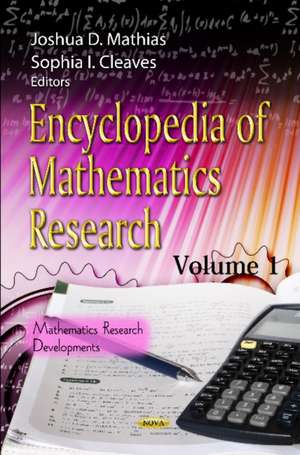 Encyclopedia of Mathematics Research de Joshua D. Mathias