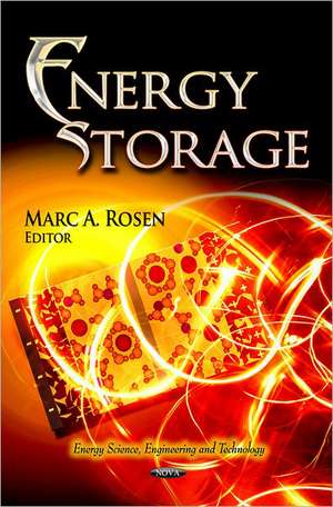 Energy Storage de Marc A. Rosen