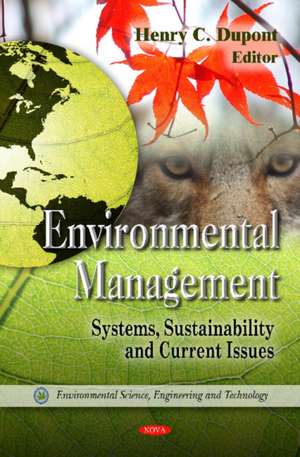 Environmental Management de Henry C. Dupont