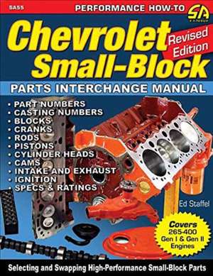 Chevrolet Sb Parts Interchange Revised de Ed Staffel