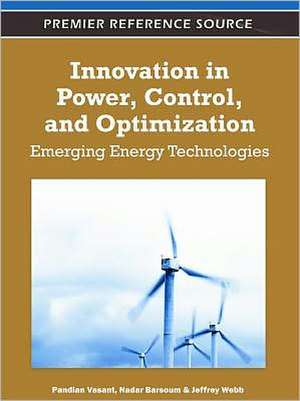 Innovation in Power, Control, and Optimization de Nadar Barsoum