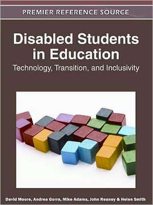 Disabled Students in Education de David Moore