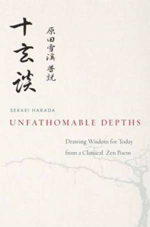 Unfathomable Depths: Drawing Wisdom for Today from a Classical Zen Poem de Sekkei Harada