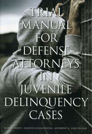 Trial Manual for Defense Attorneys in Juvenile Delinquency Cases de Randy Hertz