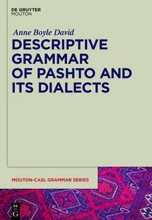 Descriptive Grammar of Pashto and its Dialects de Anne David