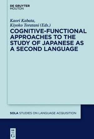 Cognitive-Functional Approaches to the Study of Japanese as a Second Language de Kaori Kabata