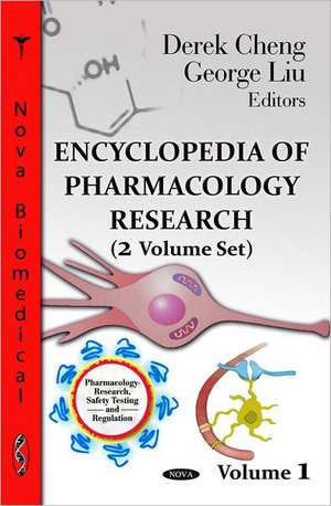 Encyclopedia of Pharmacology Research de Derek Cheng