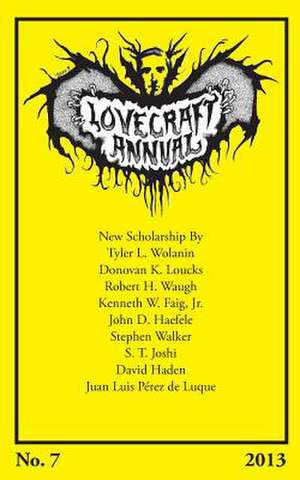 Lovecraft Annual No. 7 (2013) de S. T. Joshi