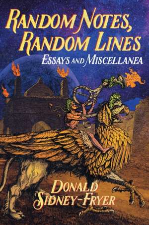 Random Notes, Random Lines de Donald Sidney-Fryer