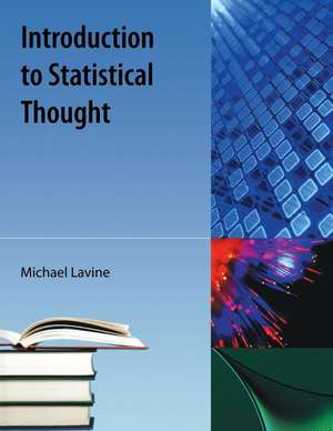 Introduction to Statistical Thought de Michael, PHO PHO Lavine