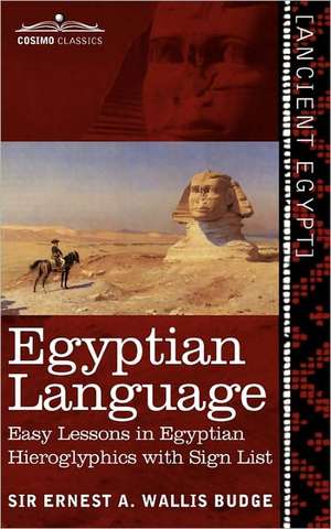 Egyptian Language de Ernest A. Wallis Budge